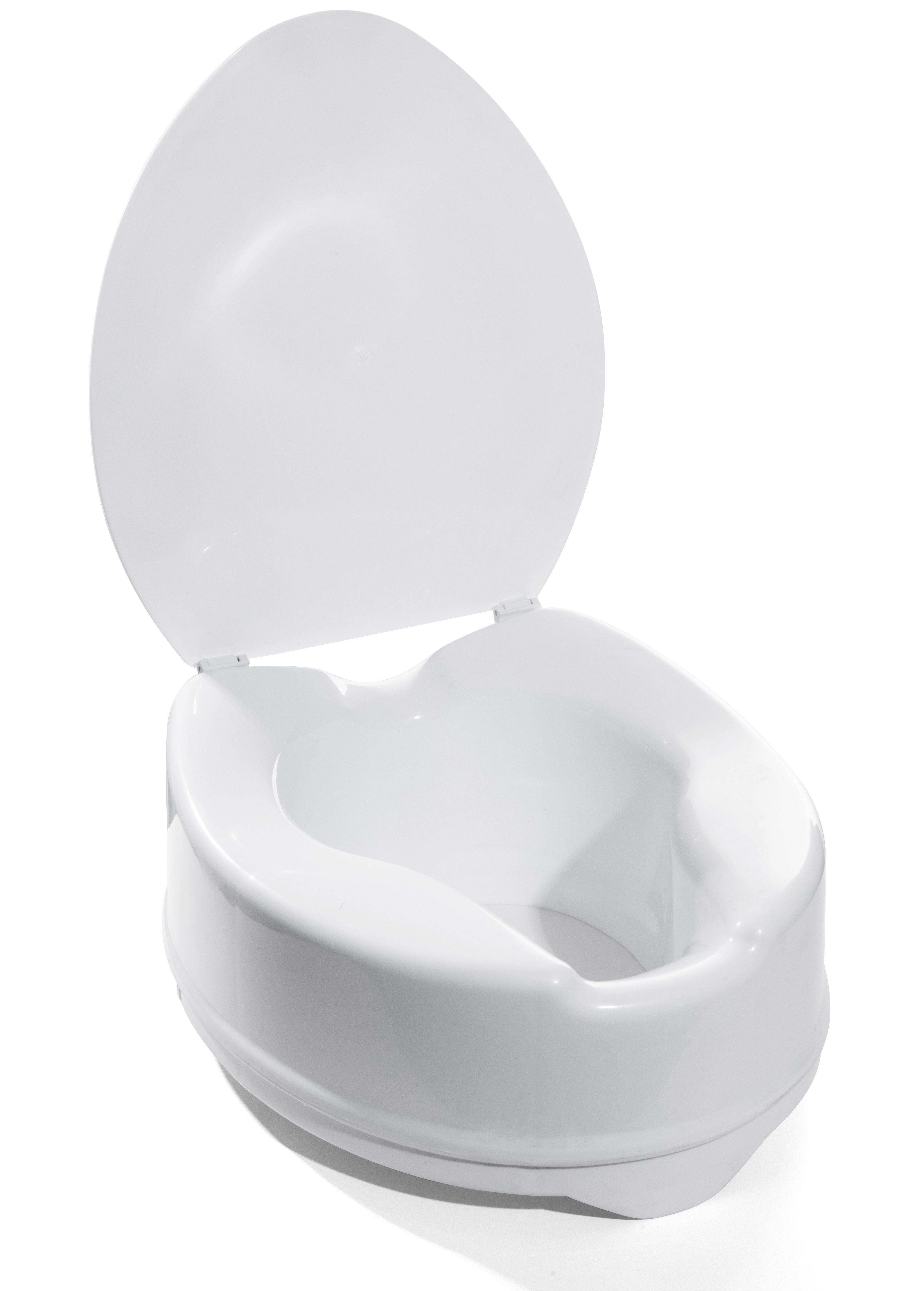 Akriva Erhöhter Toilettensitz mit Deckel